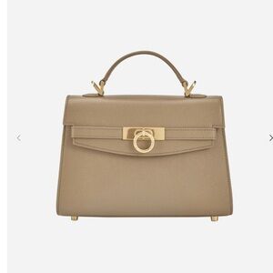 Parisa Wang Grace Top Handle Leather Bag